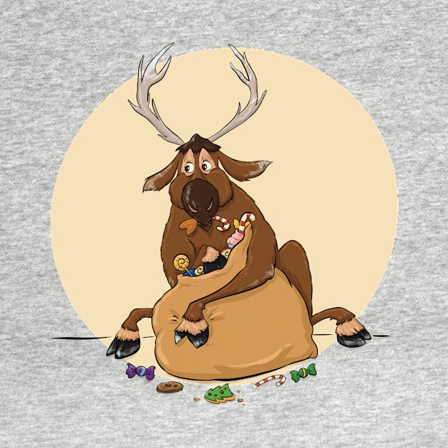 Greedy Reindeer by EliMic